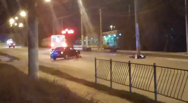 Севастопольский мотоциклист госпитализирован после ночного ДТП