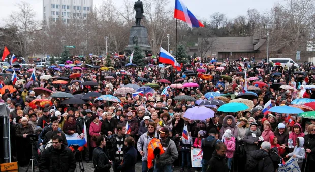 Хроника Русской весны в Севастополе. 8 марта 2014 года