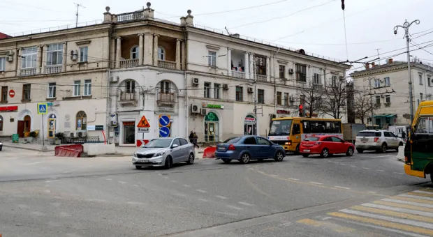 Общественный транспорт вернулся на Большую Морскую в Севастополе 