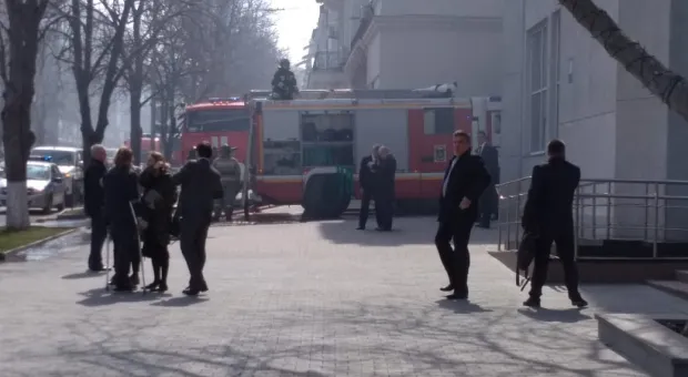 Здание правительства Севастополя срочно эвакуировали