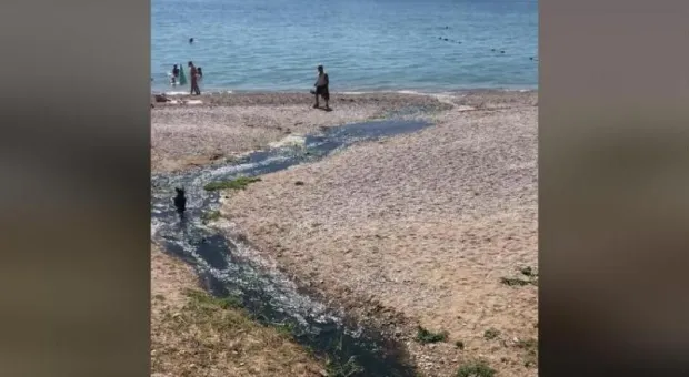 На фоне обмеления крымских рек фекальные водоемы стали полноводными