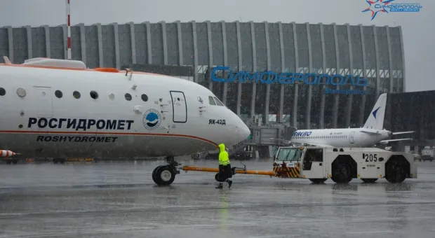 Самолет Росгидромета нагонит дождей в Крым