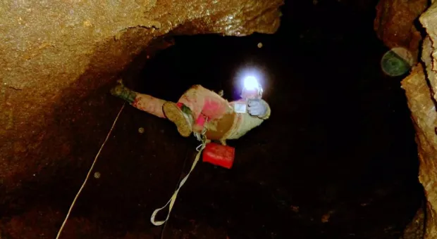 Удивительную по красоте пещеру нашли севастопольцы на Ай-Петри