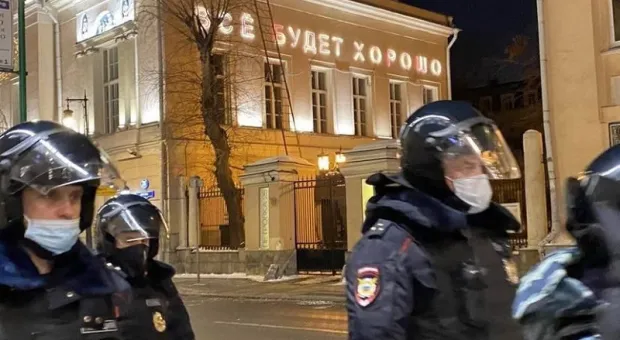 Названо число задержанных в день суда над Навальным