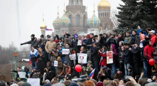 Протестных россиян призвали пометить себя на карте
