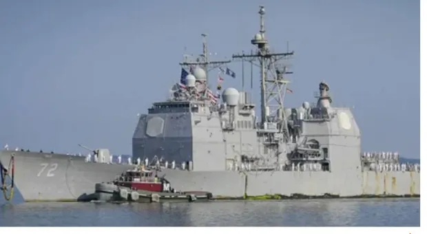 Ракетный крейсер США сломался при попытке «устрашения» кораблей ВМФ РФ в Средиземном море