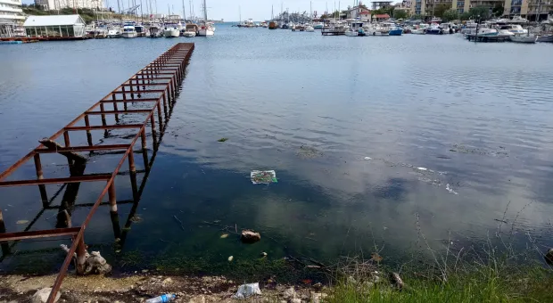 В Стрелецкой бухте Севастополя обнаружен канализационный сток в море