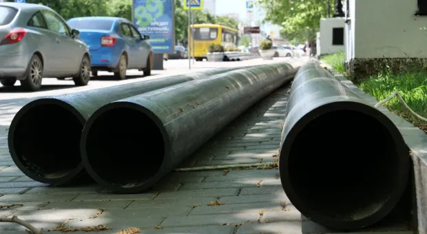 В центре Севастополя приступили к замене водопровода