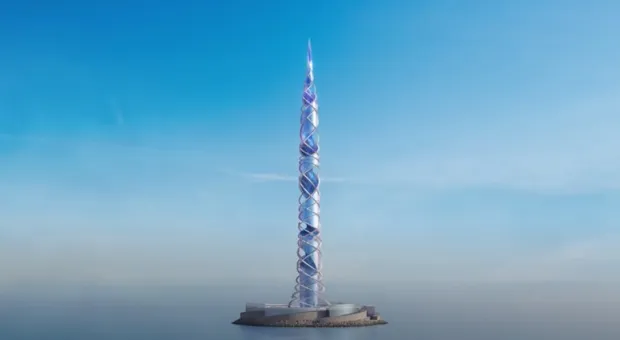 Второй по высоте в мире небоскрёб построят в Питере. Видео