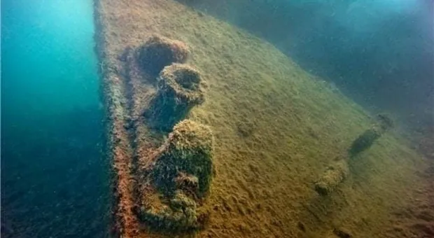 У берегов Крыма обнаружили неизвестное затонувшее судно