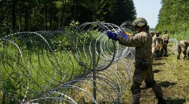 «Про кусачки не слышали?»: мнения о заборе от мигрантов, который Литва ставит на границе