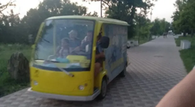 Электробусы в парке Победы угрожают здоровью севастопольцев