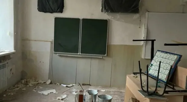 За неделю до 1 сентября школа в Севастополе стоит в разрухе
