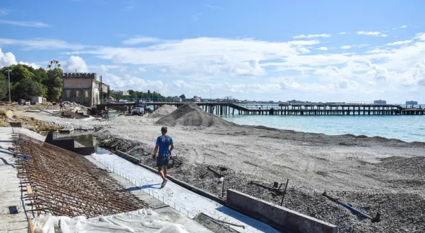 Реконструкция набережной Терешковой в Крыму вот-вот возобновится