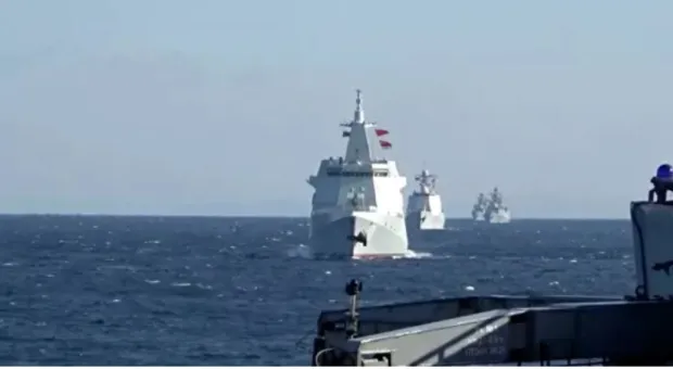 Боевые корабли России и Китая впервые провели патрулирование в Тихом океане