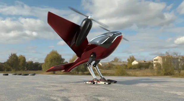 В Африке представили прототип самолёта на «куриных ножках». Видео
