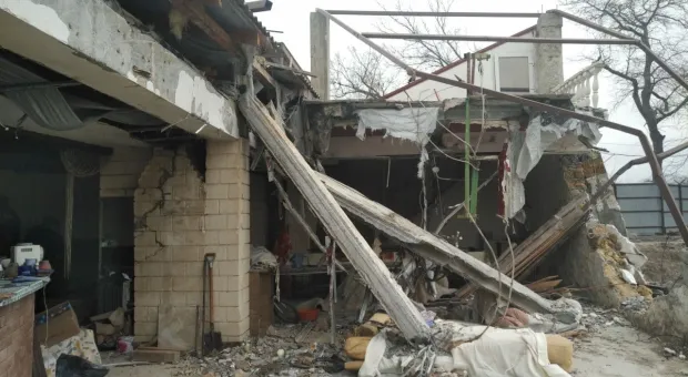 Строители «Нового Херсонеса» в Севастополе разрушили частное кафе