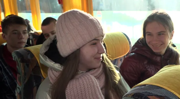 В Севастополь эвакуировали группу детей из Донецка