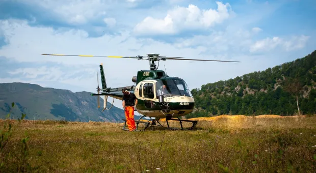 Вертолетные площадки появятся в севастопольском заказнике «Ласпи» 