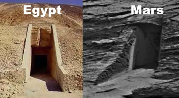 Уфолог заявил о найденной мини-гробнице на Марсе