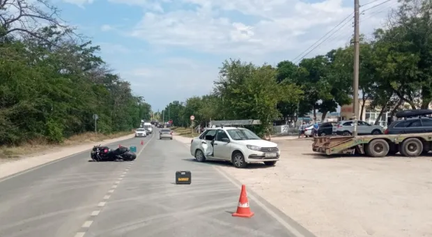 Под Севастополем в ДТП погиб мотоциклист 