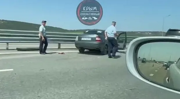 Авария на трассе «Таврида» отправила крымчанина в больницу