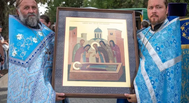 В Севастополь прибыли мощи Преподобного Сергия Радонежского