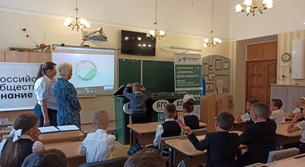 Севастопольским детям предложили сортировать мусор прямо на уроке