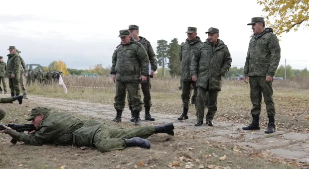 Появилось видео с полигона, где готовят мобилизованных россиян