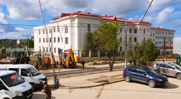 В Севастополе воссоздали историческое здание снесенной школы-интерната