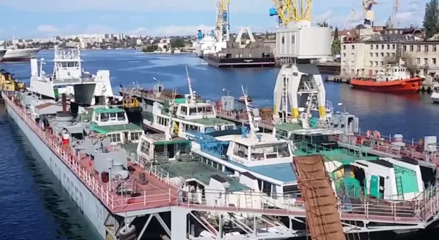 Катера в Севастопольской бухте массово ушли на ремонт