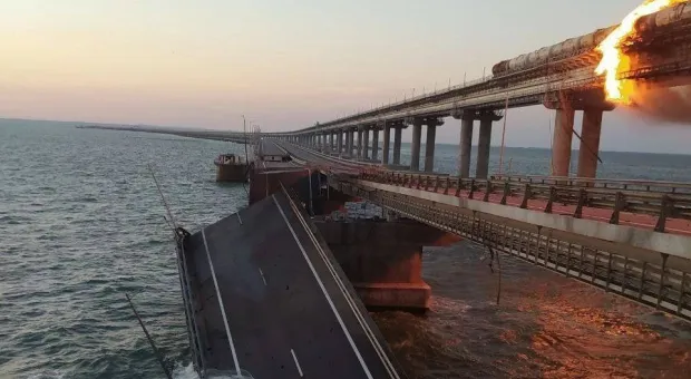 Национальный антитеррористический комитет назвал причину ЧП на Крымском мосту