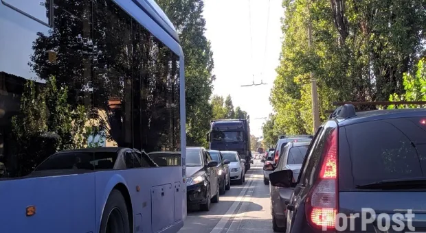 Севастополь остановился из-за топливной паники автомобилистов