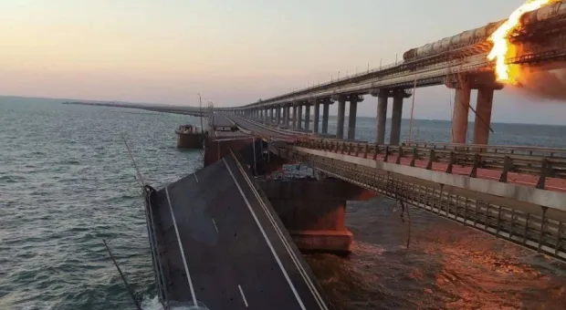 Путин признал ЧП на Крымском мосту терактом украинских спецслужб