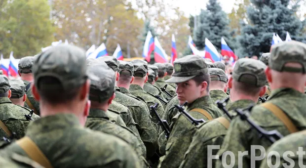 В Крыму мобилизуют ранее не служивших и не имеющих воинской специальности