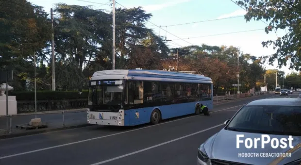 Центр Севастополя встревожил «троллейбусный хлопок»