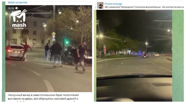 В центре Севастополя подрались кавказцы и охранники ночного клуба 