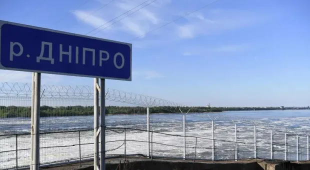 Снаряд ВСУ попал в шлюз при обстреле Каховской ГЭС
