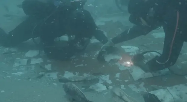 Дайверы обнаружили останки шаттла, которые пролежали в море почти 37 лет