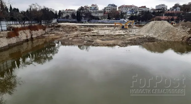В Севастополе растет внеплановое озеро 