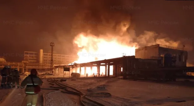 Ещё на одном нефтеперерабатывающем заводе в России произошёл взрыв