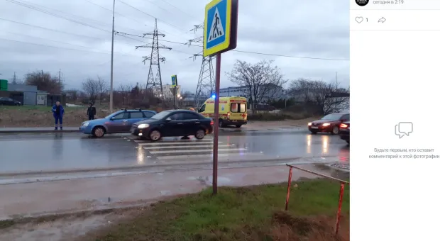 Жители Севастополя просят установить светофор на месте ДТП с участием ребёнка
