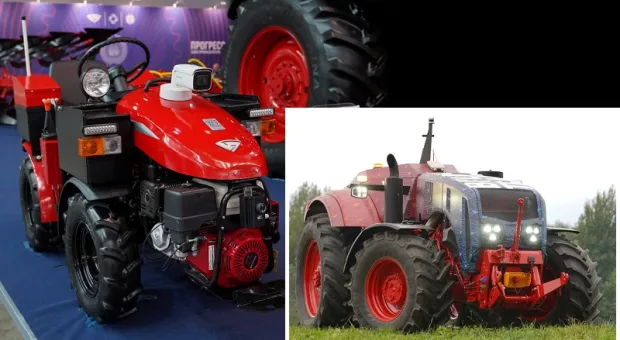 Белорусы показали свои тракторы-беспилотники