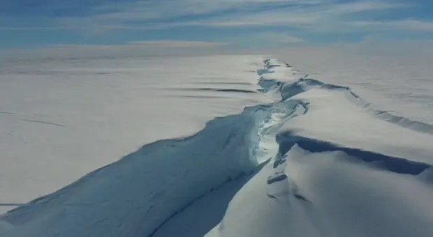 Гигантский айсберг размером с Лондон откололся от ледяного шельфа в Антарктиде