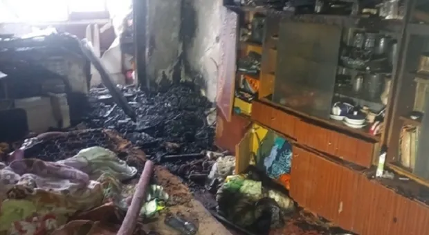 В загоревшейся на востоке Крыма квартире обнаружили погибшего