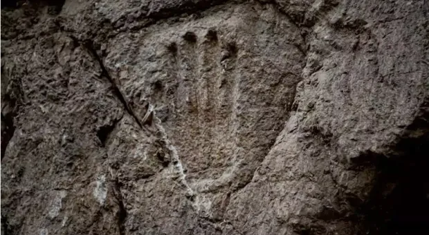 В Иерусалиме нашли таинственный отпечаток руки