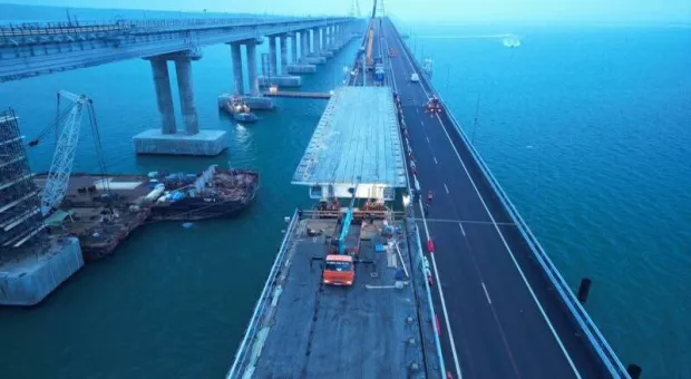 В ремонте Крымского моста начался этап «ювелирной точности»