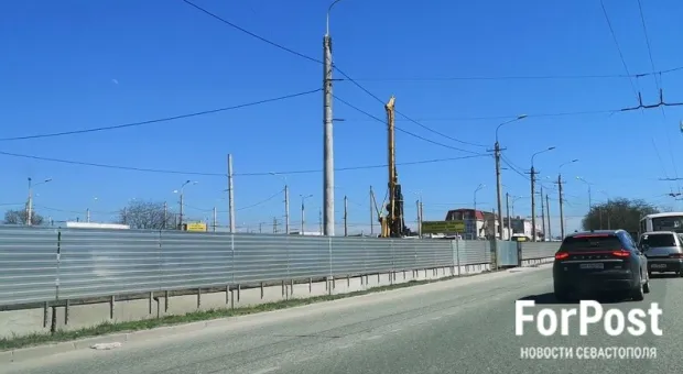 В Севастополе строят дорогу-дублёр в объезд «огурца» 