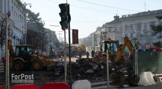 Проект обновления улицы Ленина и площади Нахимова в Севастополе почти завершен