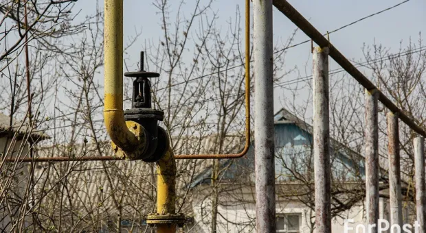 В столице Крыма пытались повредить газопровод